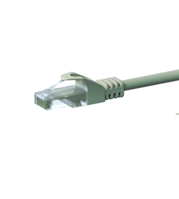 CAT6 UTP patchkabel 1m grå - CCA