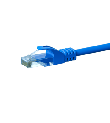 CAT6 UTP patchkabel 1m blå - CCA