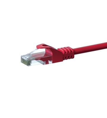 CAT6 UTP patchkabel 1m röd - CCA