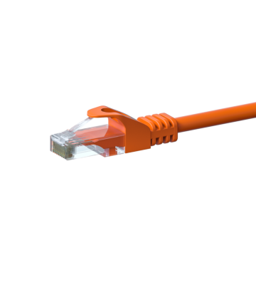 CAT6 UTP patchkabel 0,50m orange - CCA