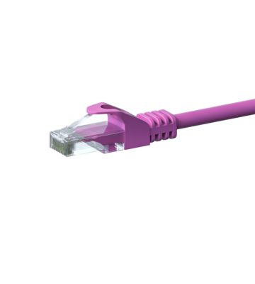 CAT6 UTP patchkabel 1,50m rosa - CCA