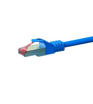 CAT6 S/FTP (PIMF) patchkabel 1m blå