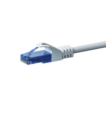 UTP CAT6a patchkabel 15m vit - 100% koppar