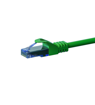 UTP CAT6a patchkabel 30m grön - 100% koppar