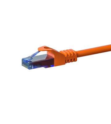 UTP CAT6a patchkabel 30m orange - 100% koppar