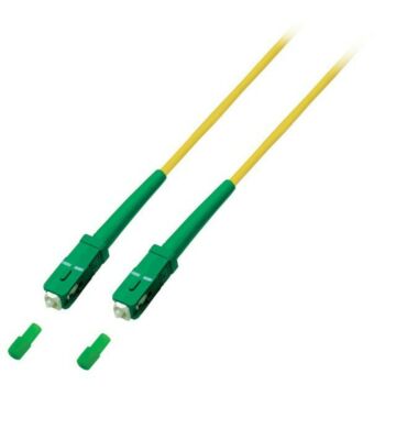OS2 simplex fiberoptisk kabel SC/APC-SC/APC 7,50m