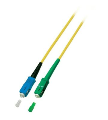 OS2 simplex fiberoptisk kabel SC/APC-SC 20m