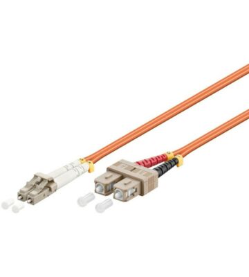 Fiberoptisk kabel LC-SC OM2 0,50m
