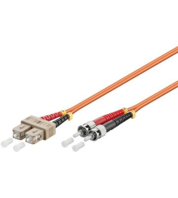 Fiberoptisk kabel SC-ST OM2 0,50m