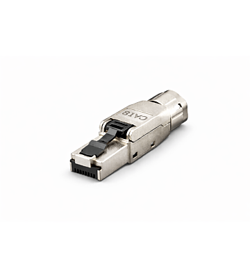 DANICOM S/FTP CAT8 Verktygslös RJ45-kontakt - för styv kärna