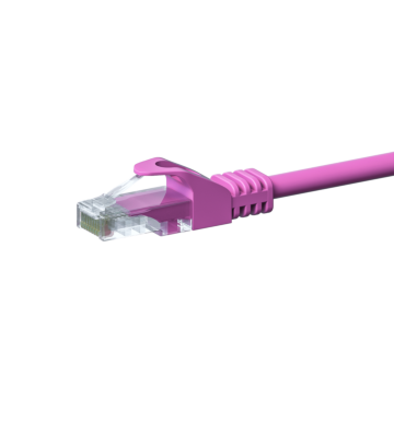 CAT5e UTP patchkabel 2m rosa - CCA