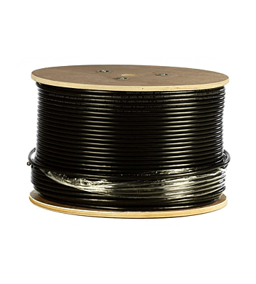 DANICOM CAT7 S/FTP 305m Utomhuskabel på rulle, styv - PE (Fca)