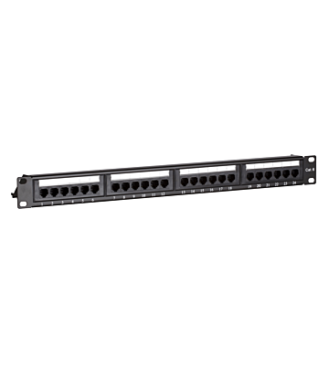 CAT6 UTP patchpanel - 24 portar