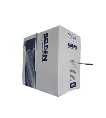 Belden 1583E Cat5e UTP nätverkskabel stel 305m 100% koppar