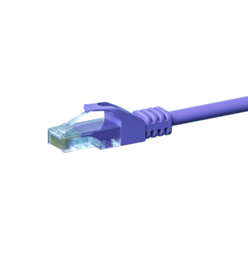 CAT5e UTP patchkabel 2m lila - CCA