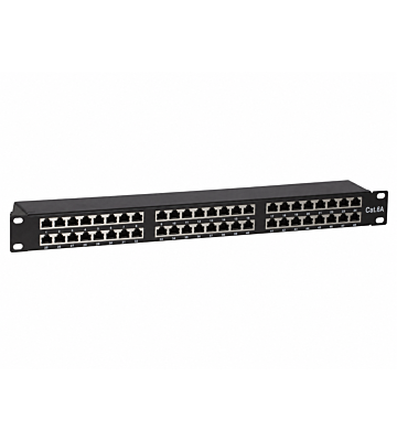 CAT6a STP-patchpanel - 48 portar