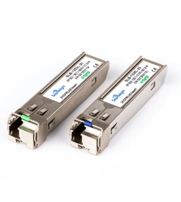 SFP (mini-GBIC) LC-modul enkelläge 1550/1310nm 10Km