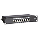 10 tum CAT5e FTP patchpanel - 8 portar