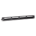 CAT6 UTP patchpanel - 24 portar